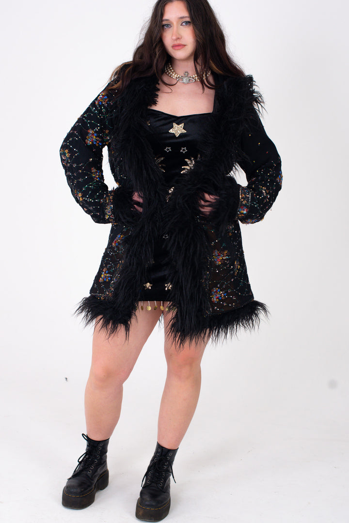 Sari Coat Hooded ARLA | Size UK 16-18