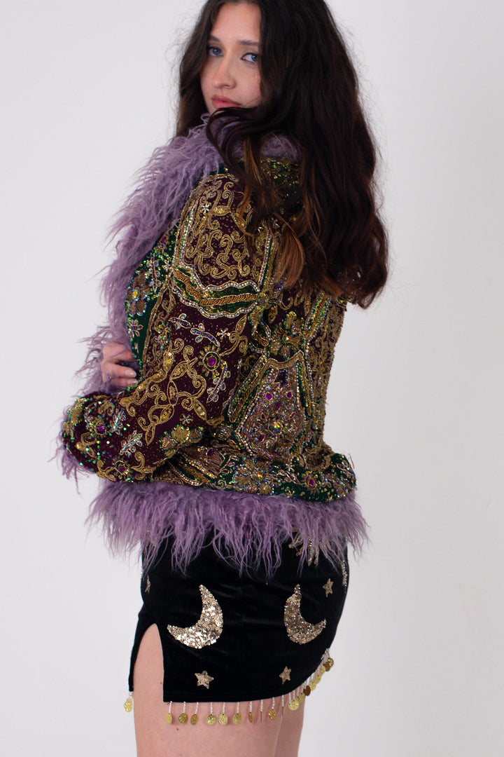 Abrigo Sari M con capucha Arlo