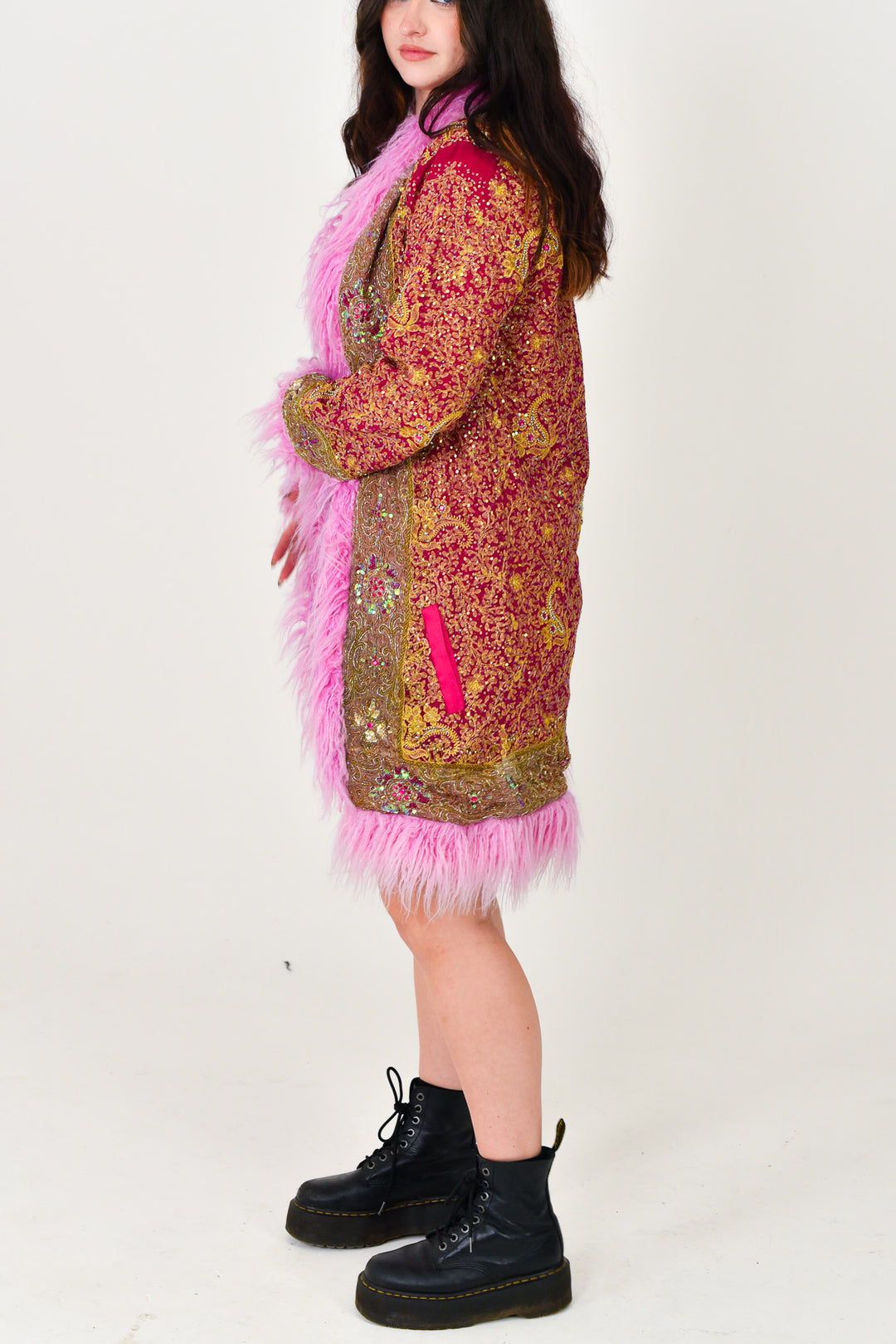 Sari Coat Belle| UK Size 14
