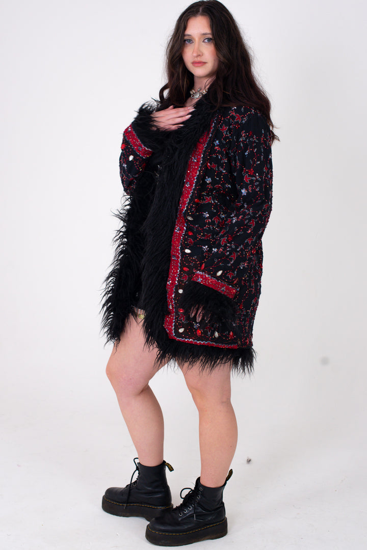 Sari Coat ZINNIA | Size UK 16-18