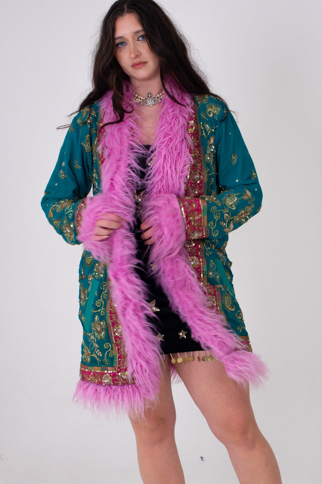 Sari Coat Palace | Size UK 16-18