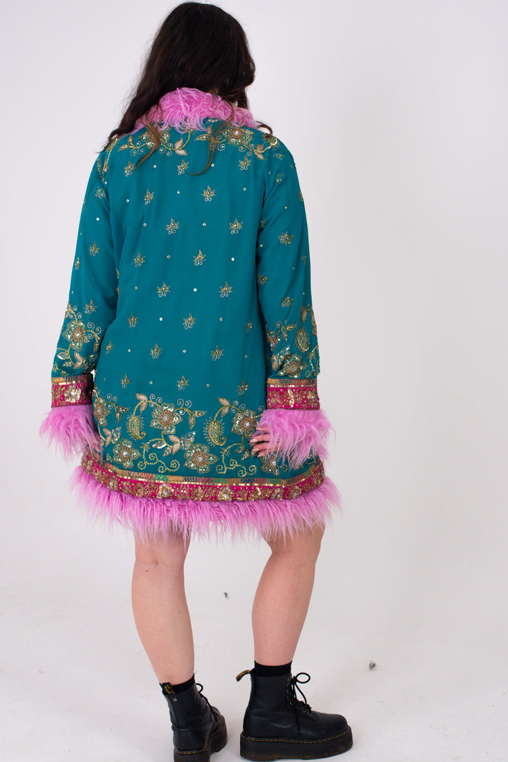 Sari Coat Palace | Size UK 16-18