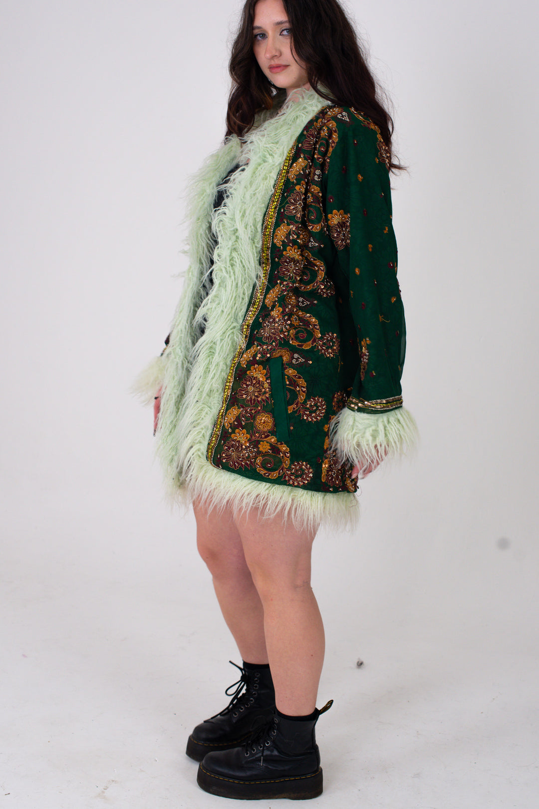 Sari Coat FLORENCE | Size UK 16-18