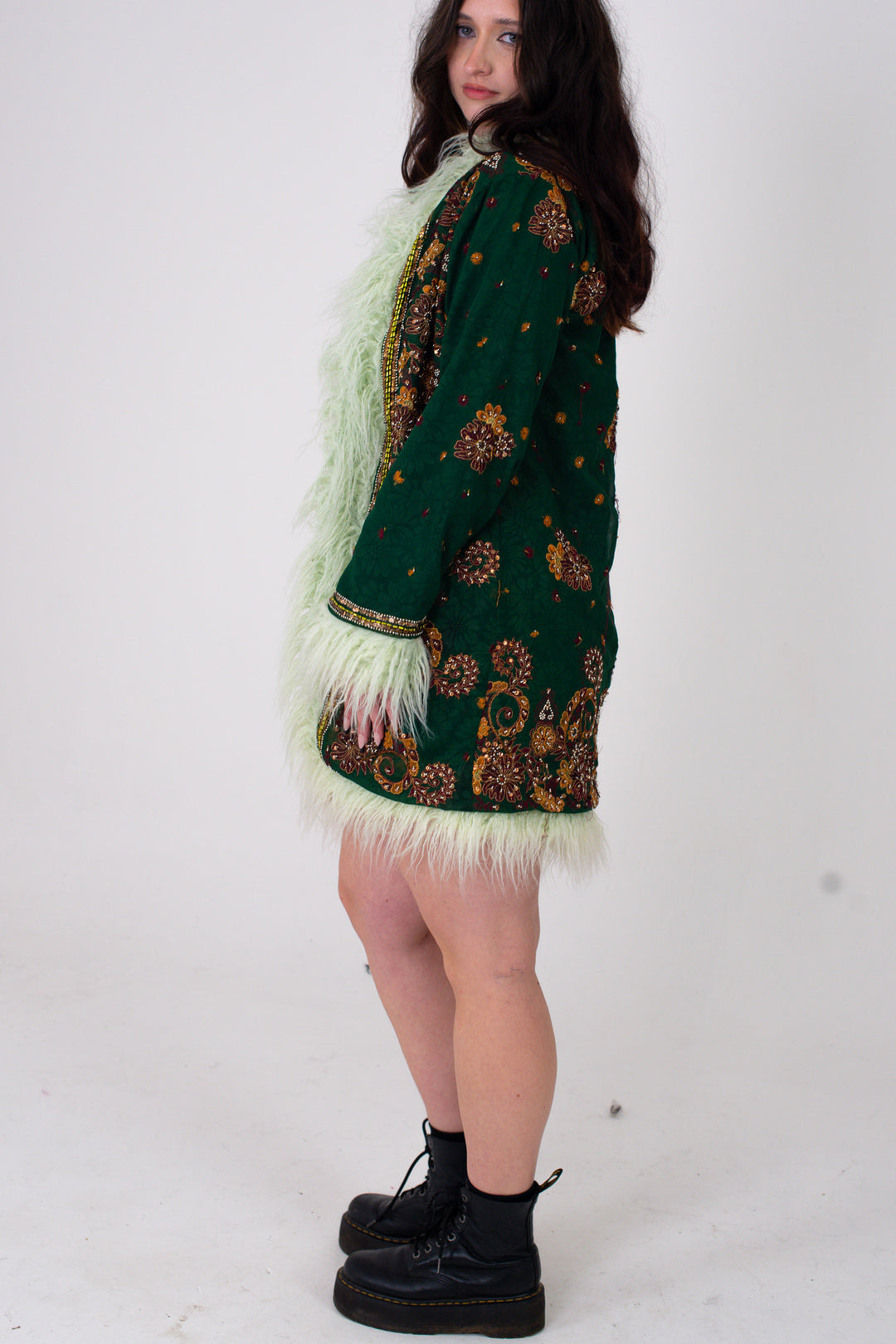 Sari Coat FLORENCE | Size UK 16-18