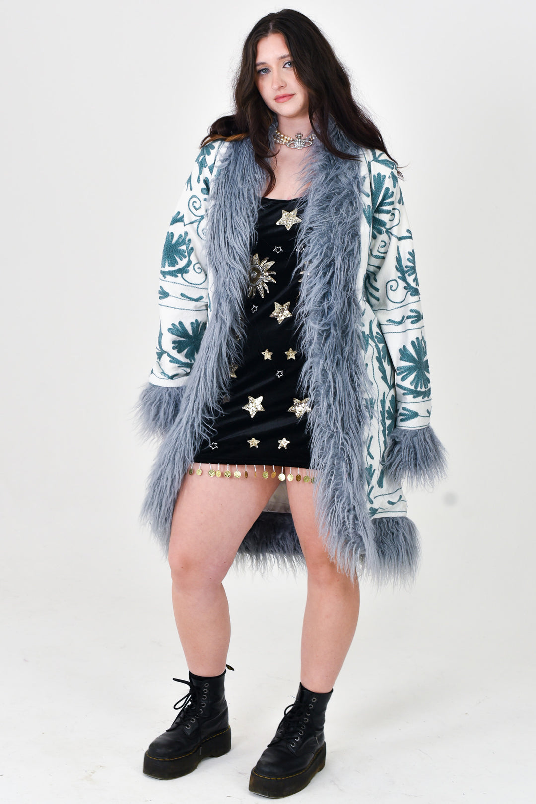 Marble Coat | UK Size 10-12