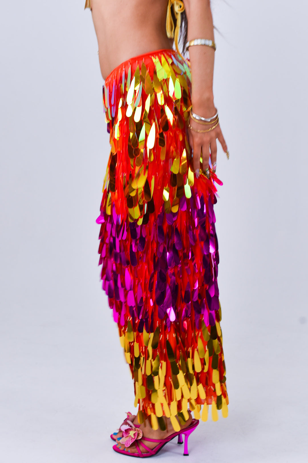 Angel Dust Maxi Skirt - Sunset
