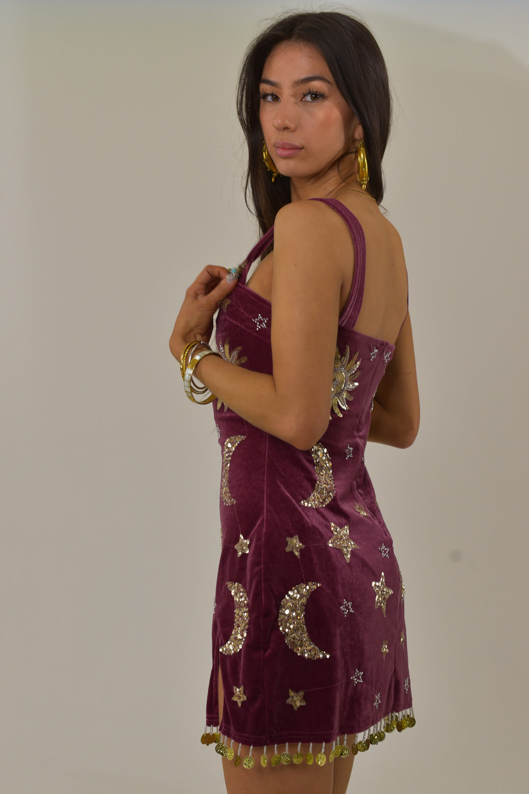 Phase Dress Mulberry