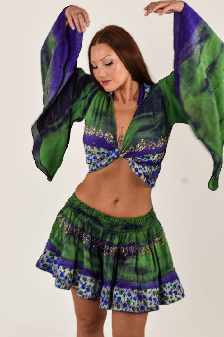 Avalon Skirt &amp; Bell Sleeve Top Set