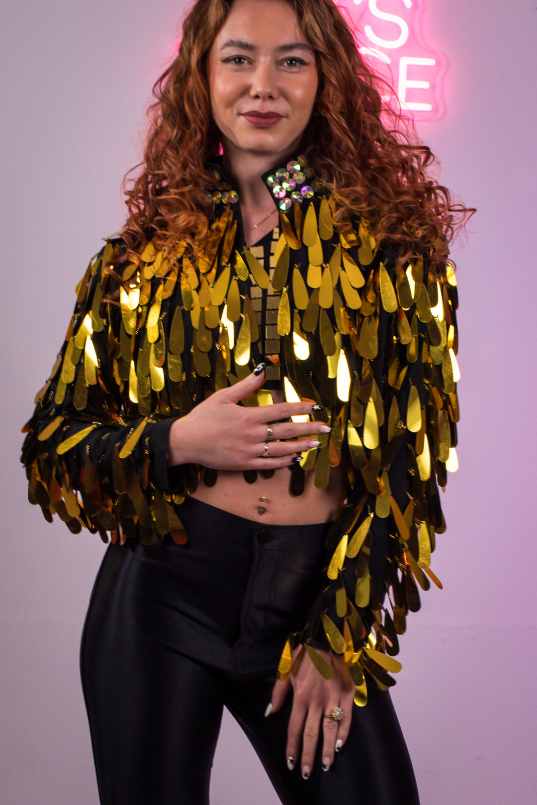 Angel Dust Jacket Gold