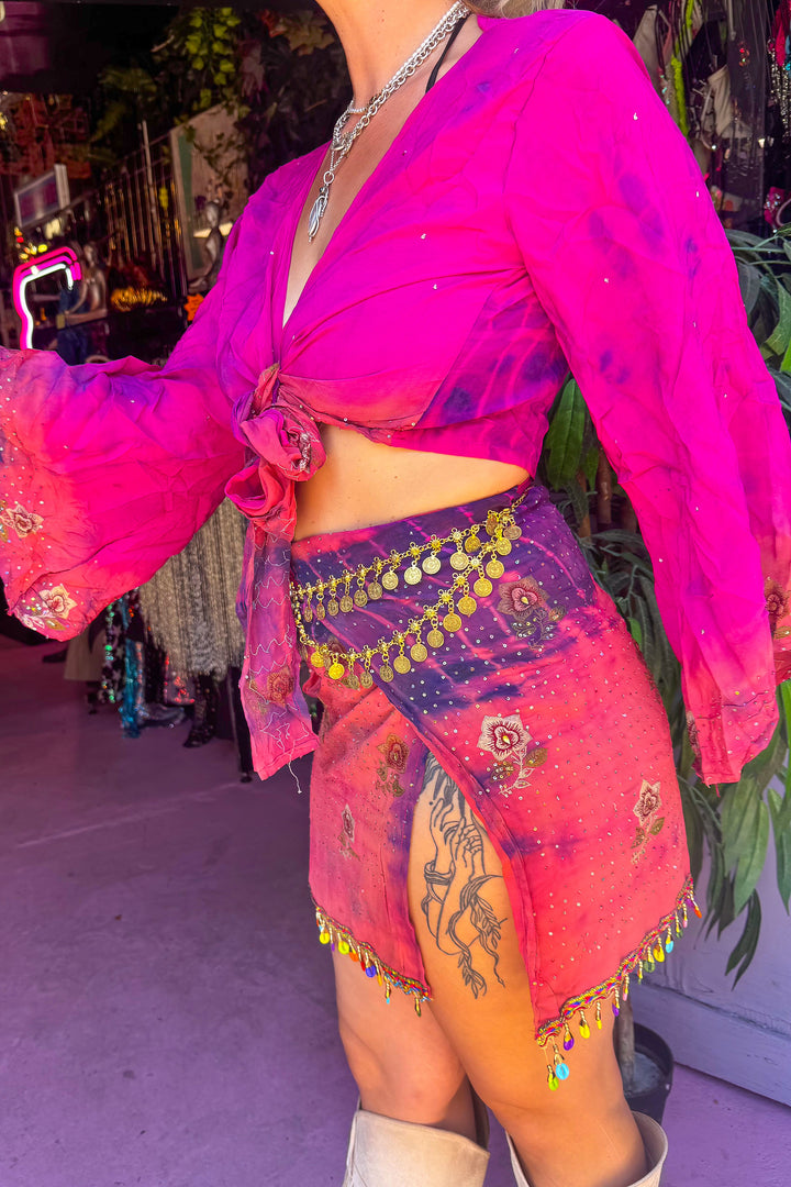 Sierra Skirt Bell Sleeve Set