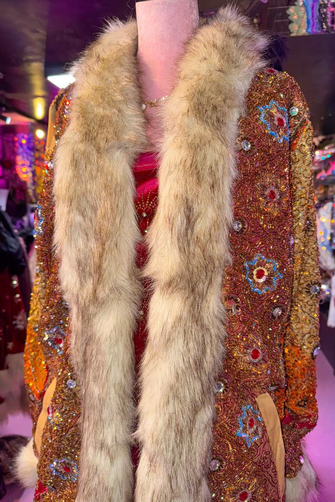 Sari Coat CELESTE | UK Size 10-12