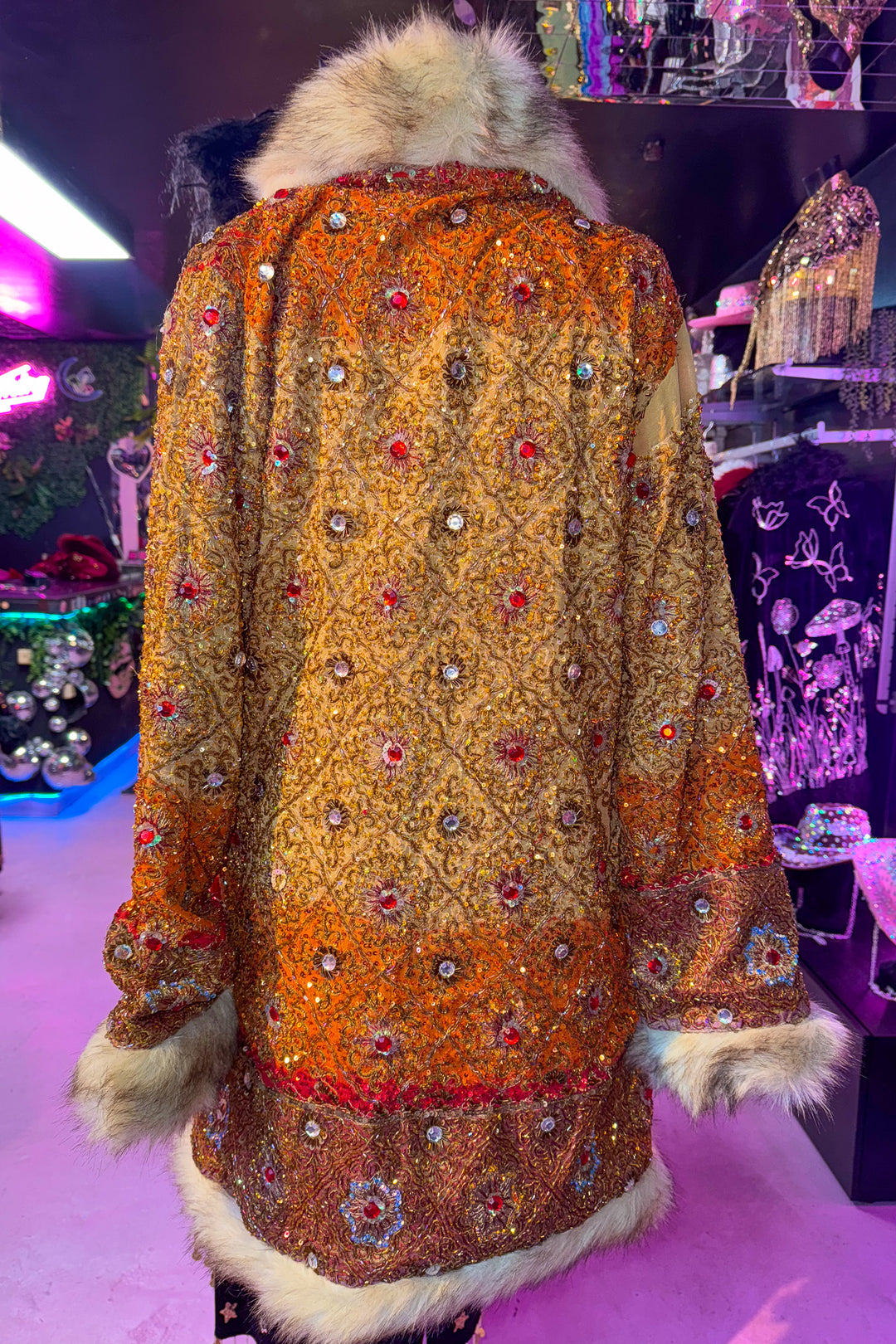 Sari Coat CELESTE | UK Size 10-12