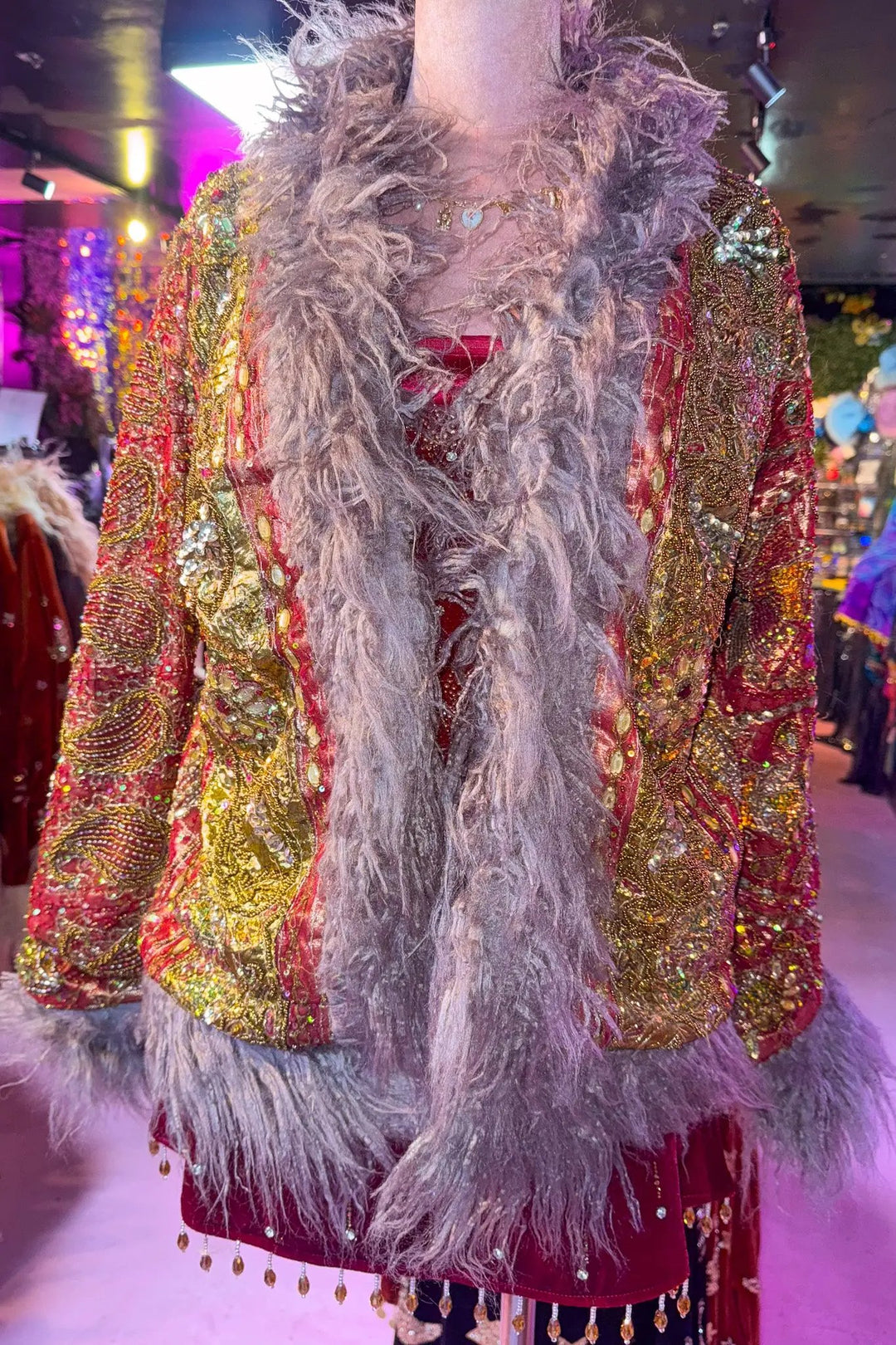 Sari Coat Short ARABELLA | Size UK 14