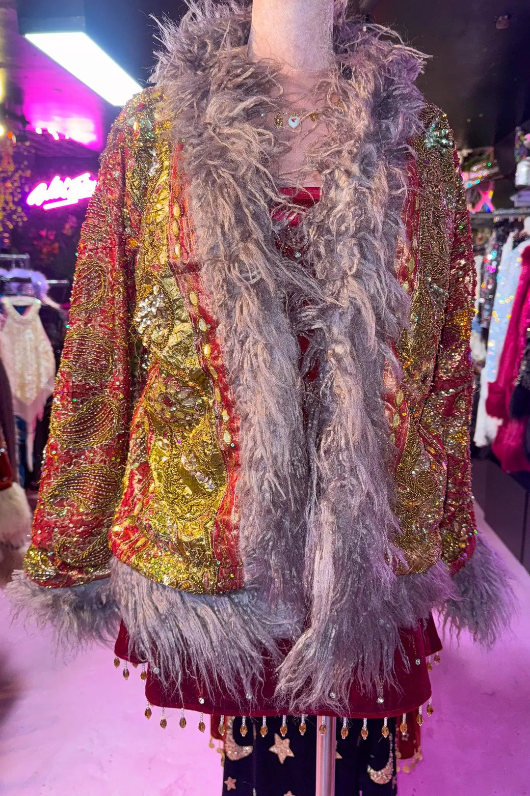 Sari Coat Short ARABELLA | Size UK 14