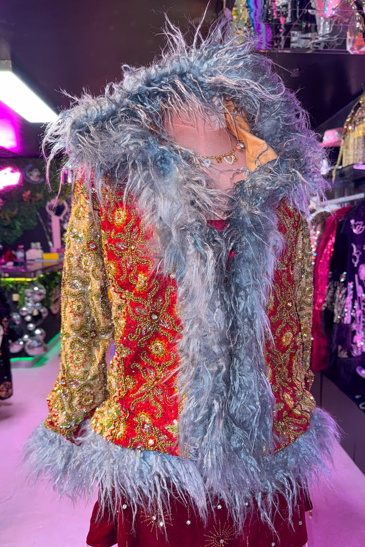 Sari Coat with Hood MARIGOLD | UK 10-12