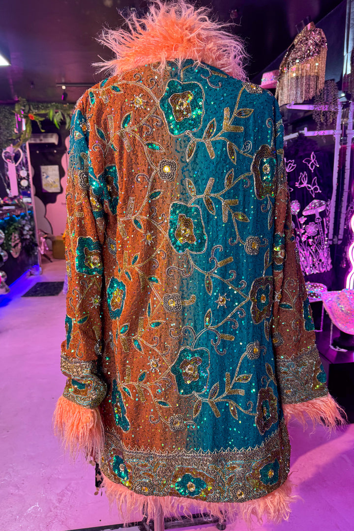 Sari Coat LUNARIA | UK Size 10-12