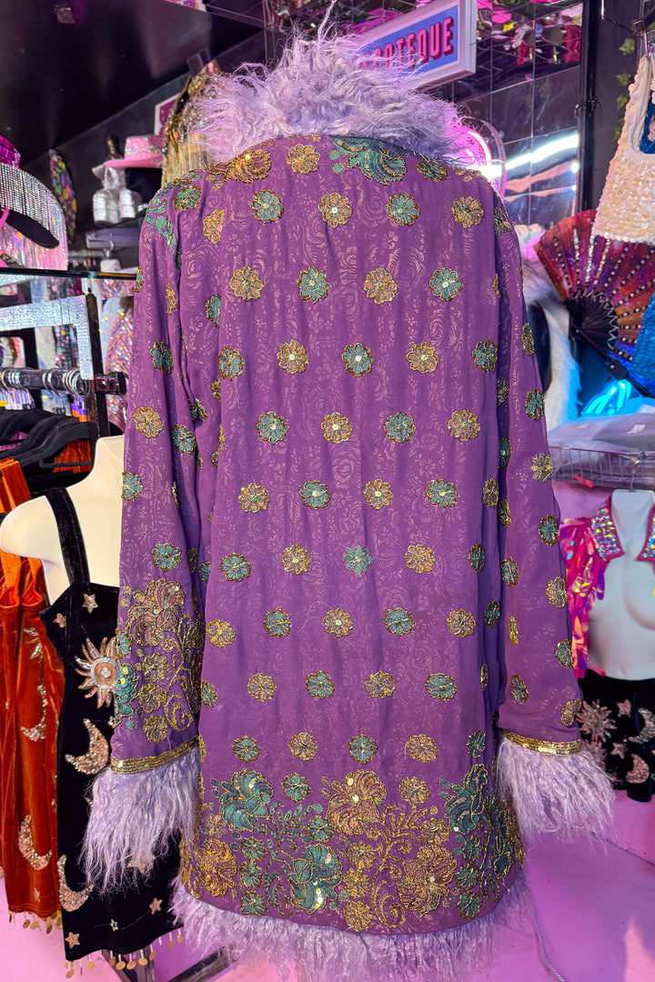 Sari Coat BELLADONNA | Size UK 16-18