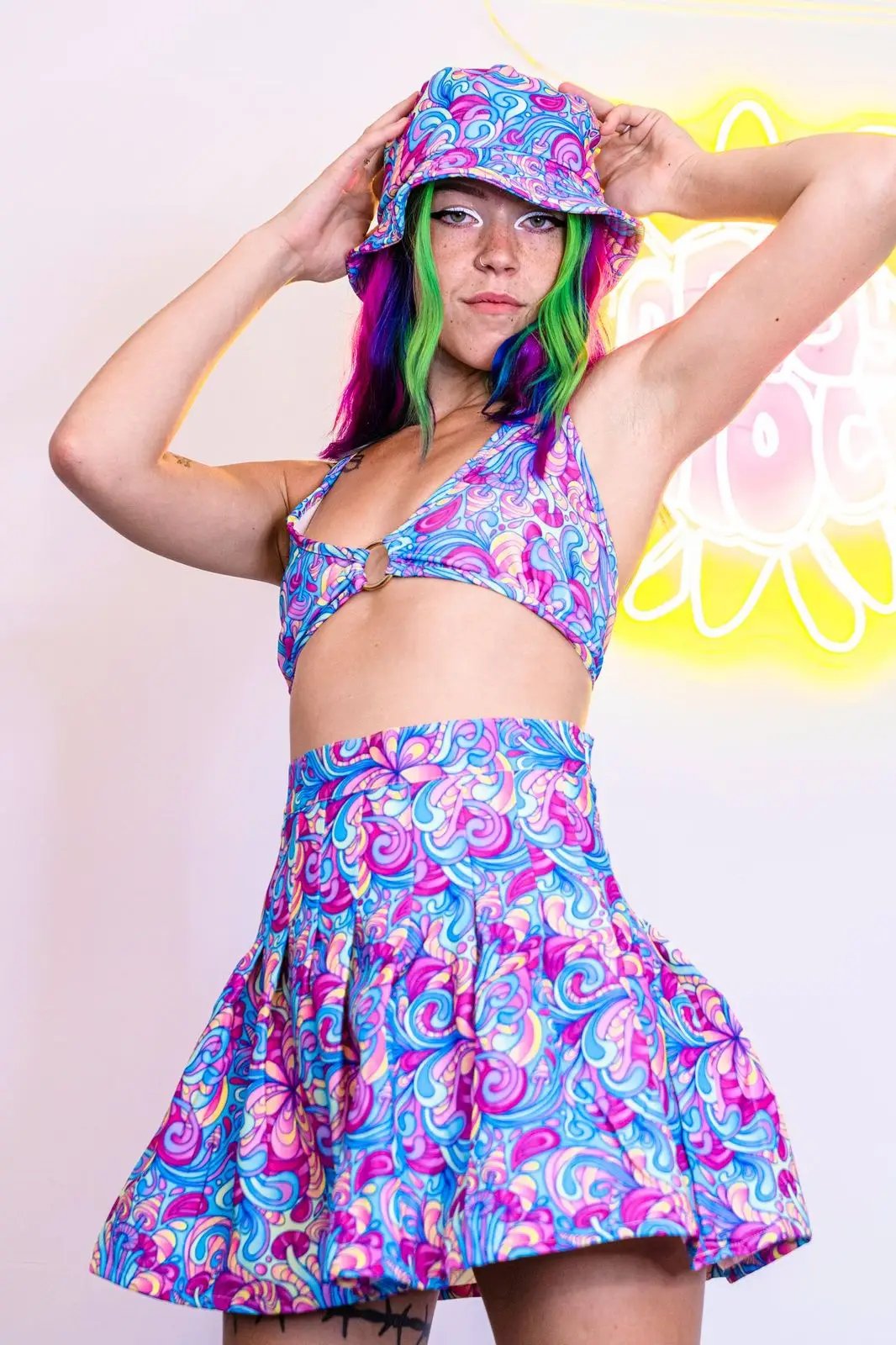 Shroom Tennis Skirt | Rave &amp; Festival Fashion