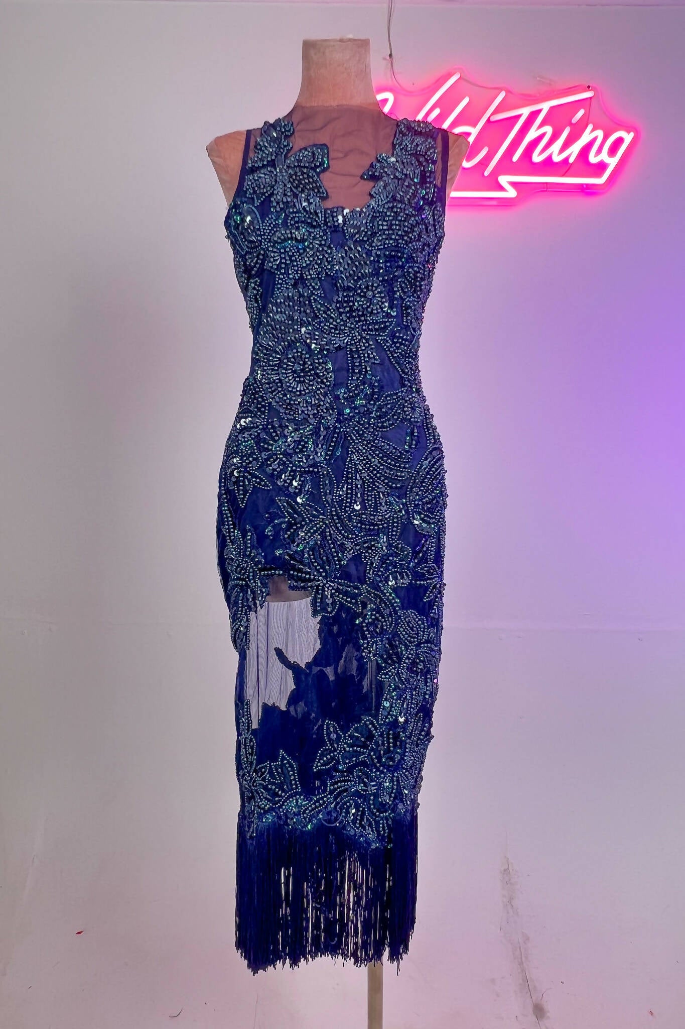 Blue Lagoon Sequin Dress | Rave &amp; Festival Fashion
