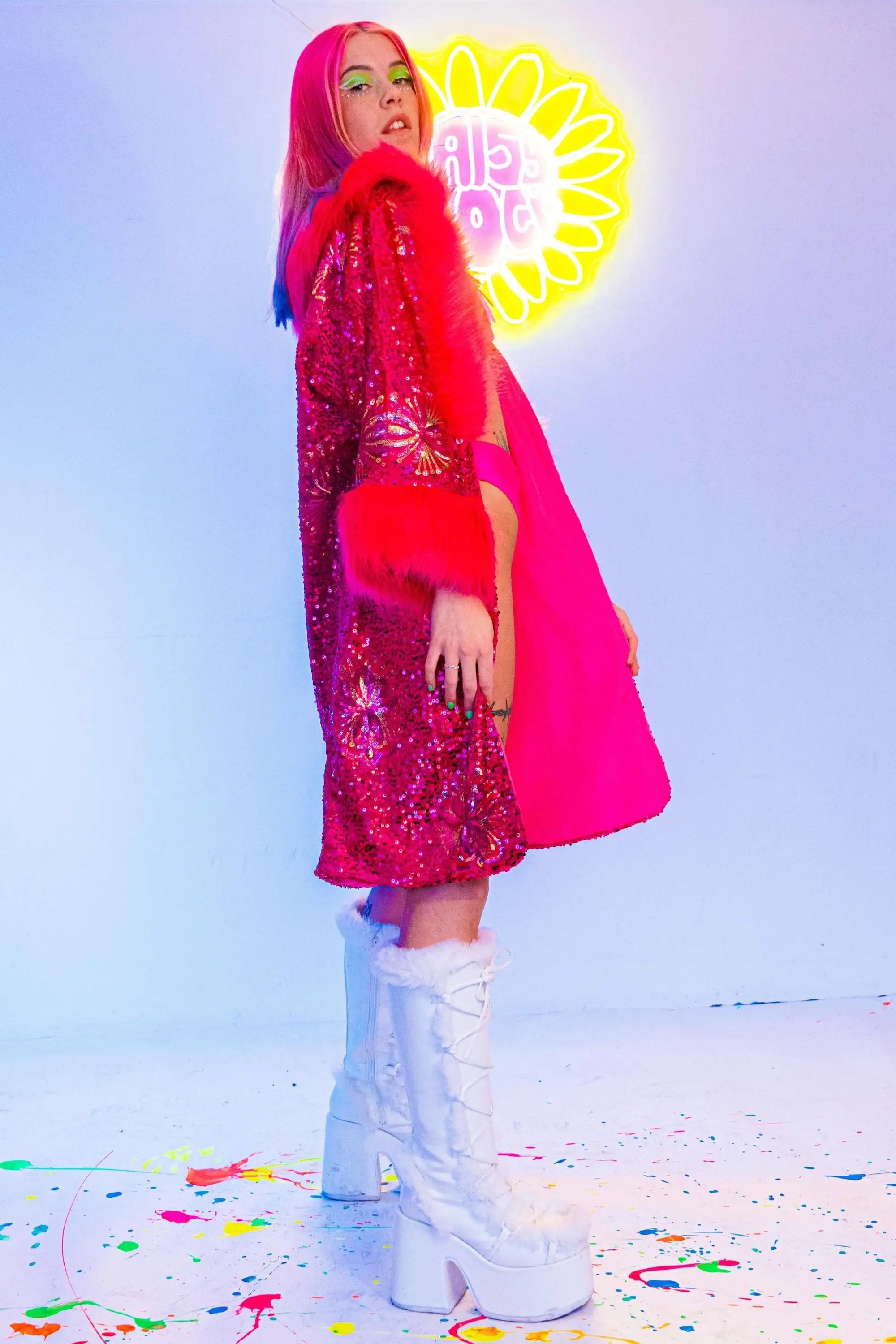 Starlet Jacket Pink | Rave &amp; Festival Fashion