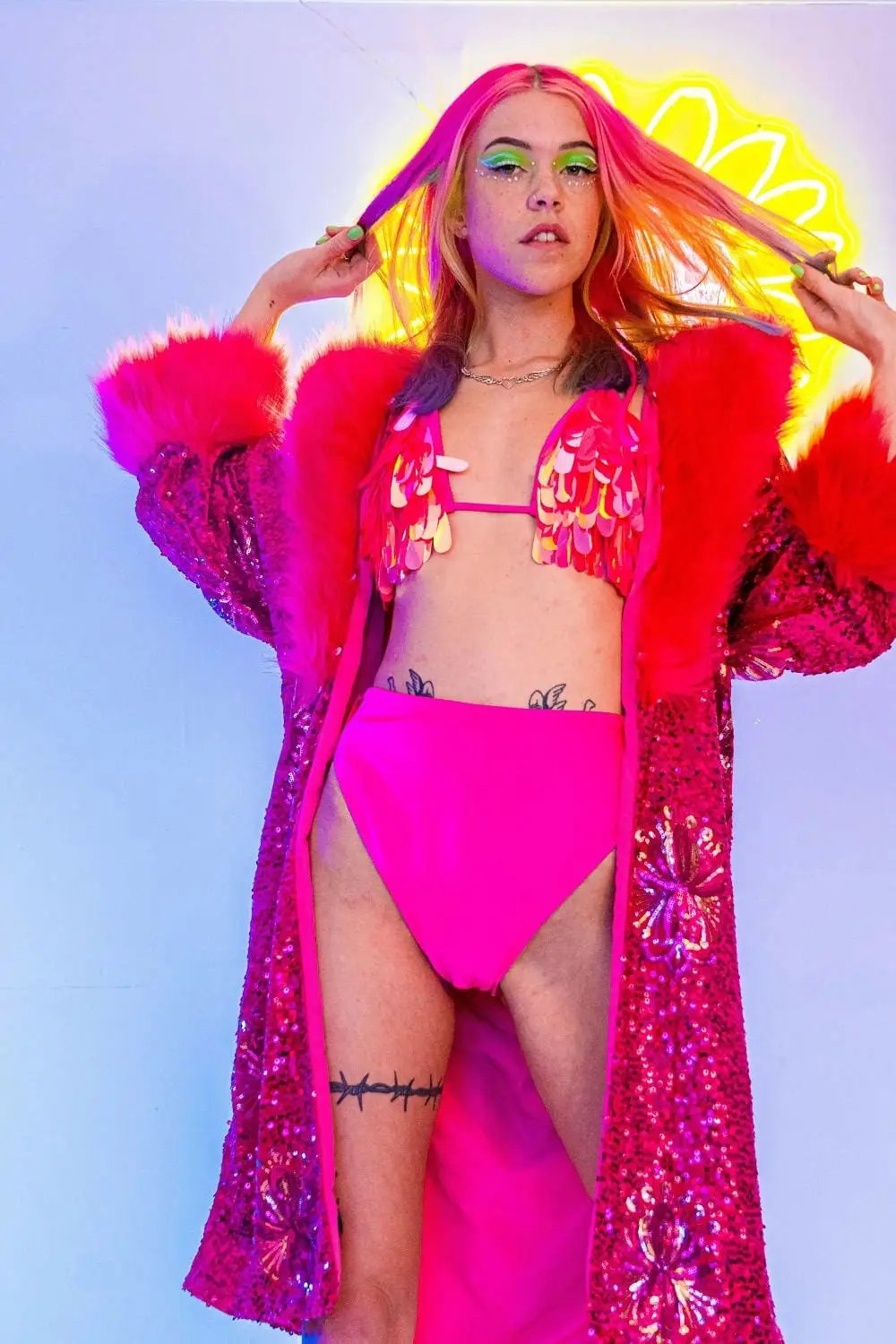 Starlet Jacket Pink | Rave &amp; Festival Fashion