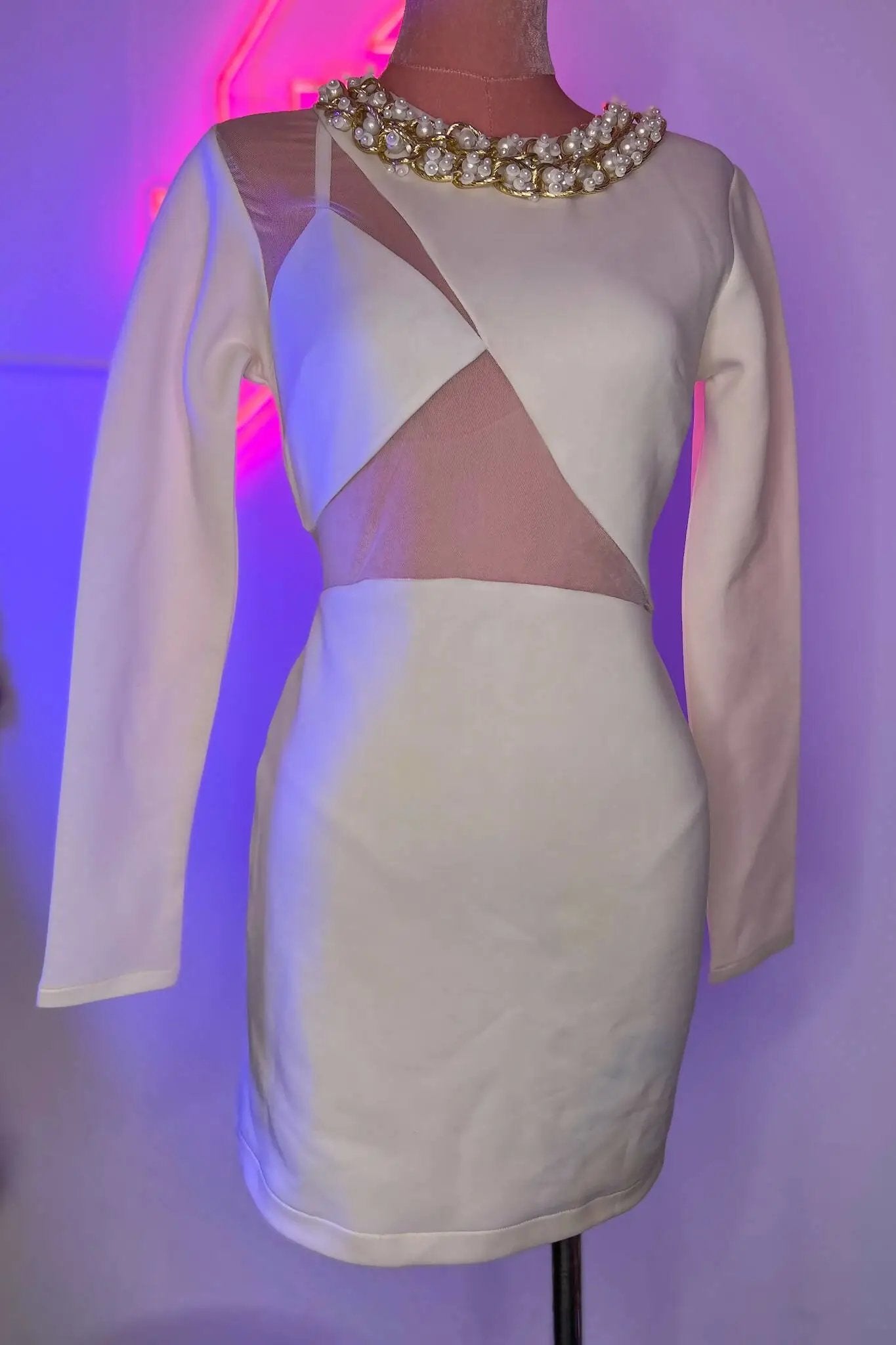 White Swan Bodycon Dress | Rave &amp; Festival Fashion