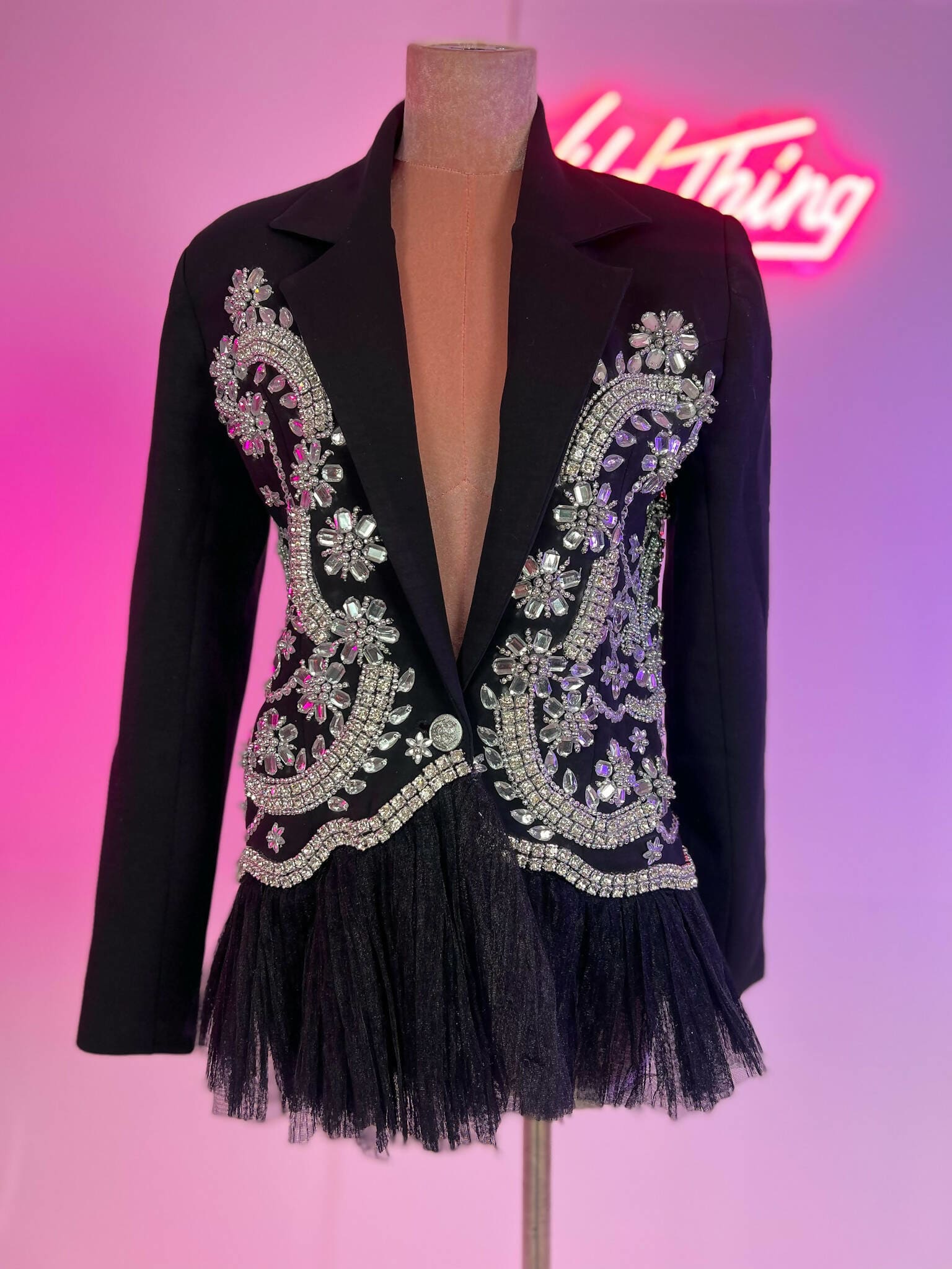 Willow Embellished Ruffle Jacket | Rave &amp; Festival Fashion